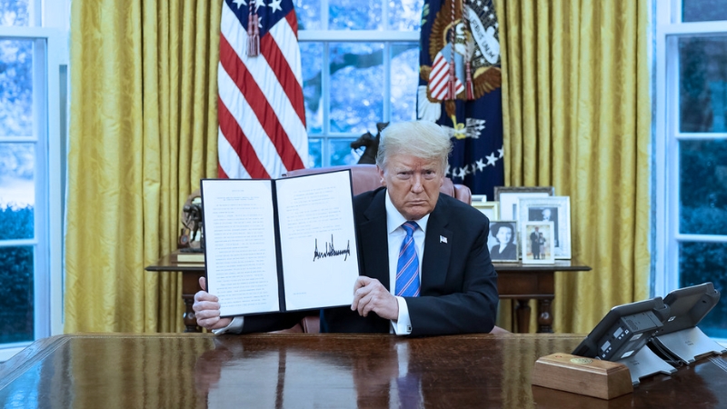 Trump signs Executive Order