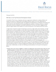 RTT Development Grants Comments